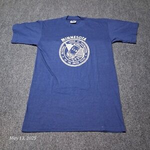VTG Minnesota League Of Postmaster T Shirt Adult Sz Medium Single Stitch